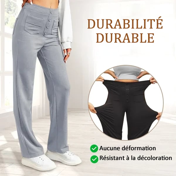 🔥Achetez-en 1, obtenez-en 2🔥Pantalon extensible décontracté de sport respirant taille haute